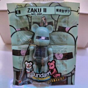 Medicom Bearbrick Gundam "ZAKU II" Vol 2 Pepsi NEX 70% Toy Keychain Mini Figure